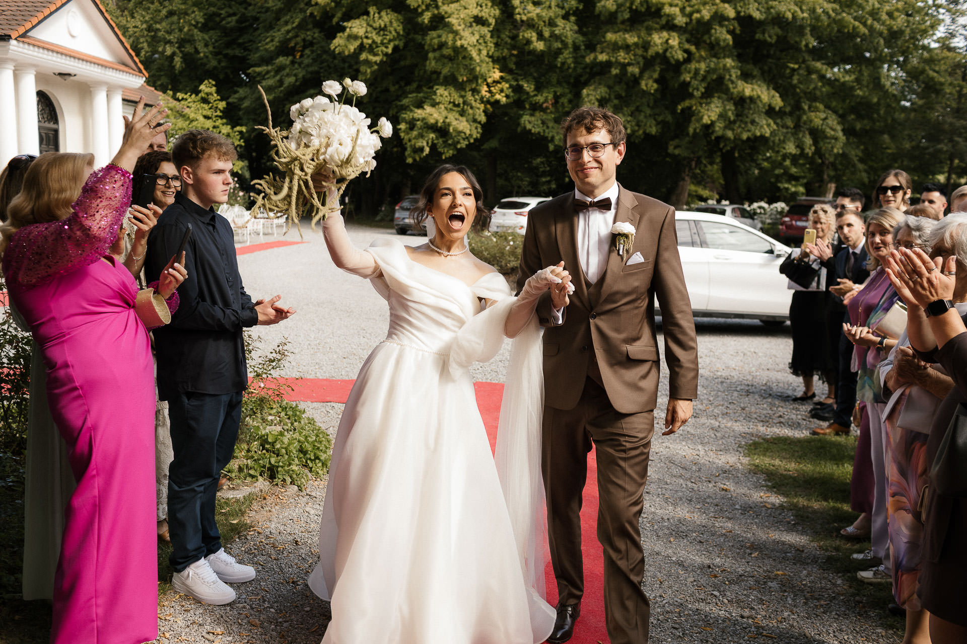 zdjęcia ślubne pod Tarnowem - Dwór Bistuszowa